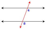 corresponding angles bottom right